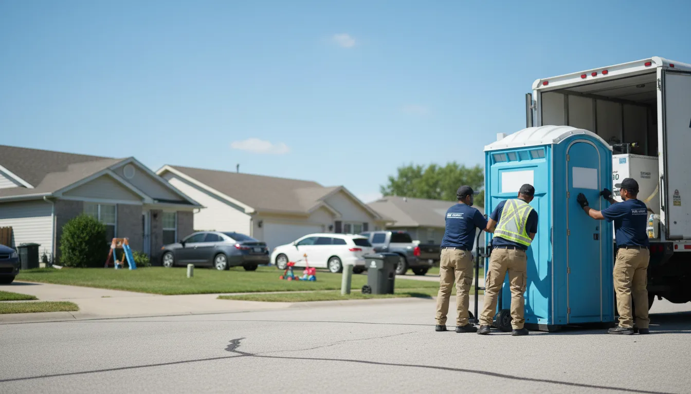 Standard Porta Potty Rentals in Byron, IL near me